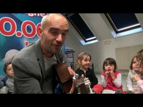 Aldebert en concert privé à L'Est Républicain...