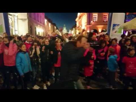 Octobre Rose : plus de 2.200 femmes au départ de la Crazy Pink Run 2016 à Pontarlier