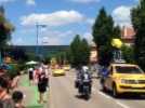 Le passage de la caravane du Tour de France à Pagny-sur-Moselle