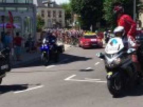 Tour de France 2017 13 h 20 départ de la 5e étape de Vittel