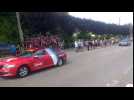 Le passage de la caravane du Tour de France 2017 à Dieulouard