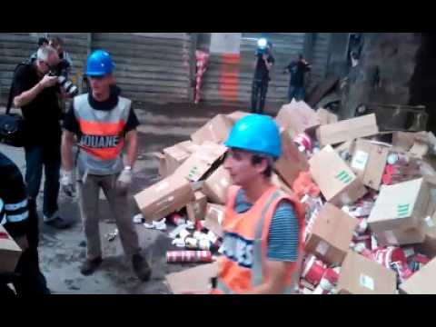 Ludres : destruction d'une tonne de tabac saisie par les douanes lorraines