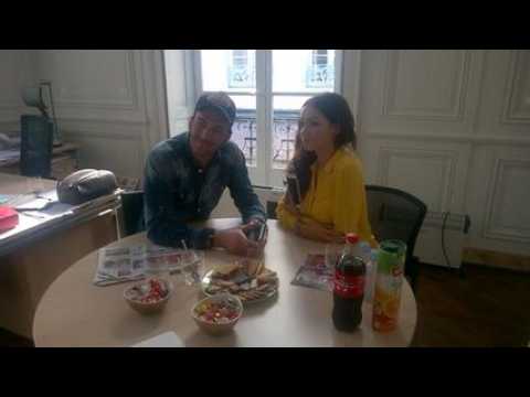 Besançon : Nabilla Benatia a du se réfugier à l'étage du centre...