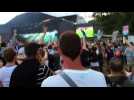 EUROCKEENNES 2016 Le but d'Olivier Giroud depuis la Grande scène