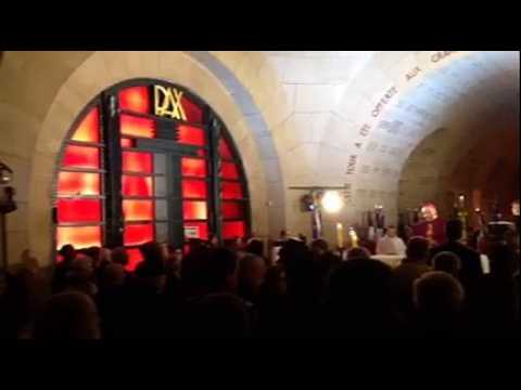 Centenaire de la bataille de Verdun. Messe à l'ossuaire de Douaumont (2)