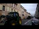 Nancy : l'opération fumier des agriculteurs en colère