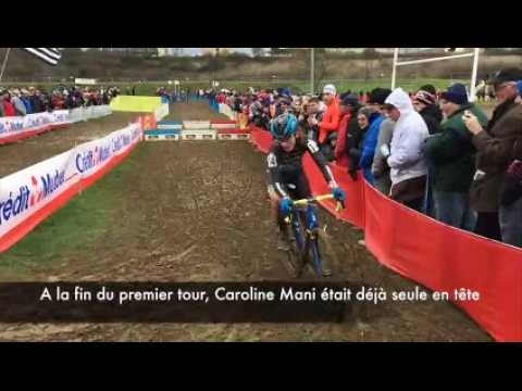 La Franc-Comtoise Caroline Mani a remporté le titre sous les encouragements de son public.