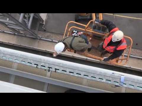 Pont-à-Mousson : la centrale EDF de Blenod vue d'un...