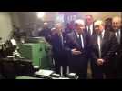 Jean-Yves Le Drian a visité la société Realmeca de Clermont-en-Argonne.