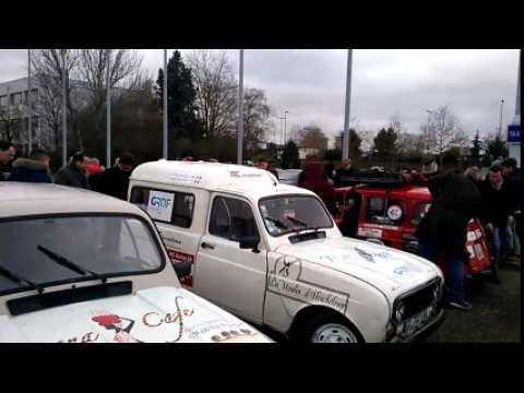 Nancy : départ du 19e 4 L Trophy