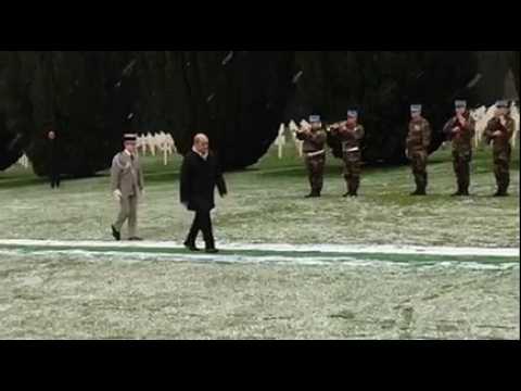 Visite de Jean-Yves Le Driant dans la Meuse