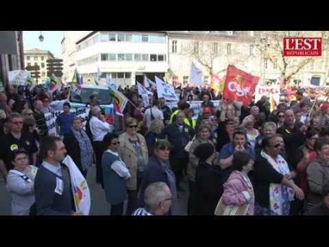 Nancy : des milliers de personnes dans la manif
