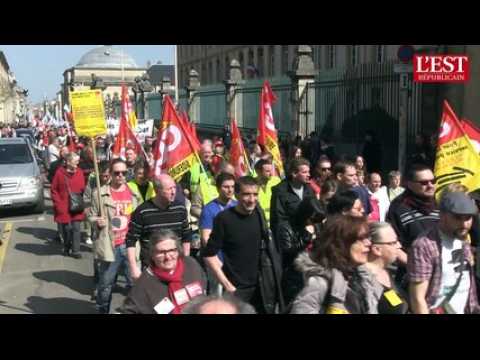 Nancy : 5000 personnes dans la manif