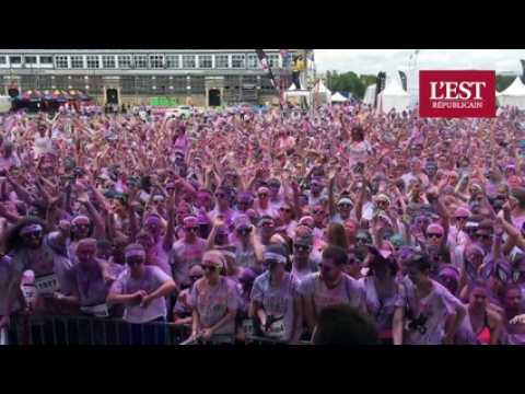 Le folie Color Run débarque à Nancy et repeint ses 10 000 participants