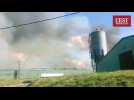 Incendie d'un hangar à poules près de Verdun