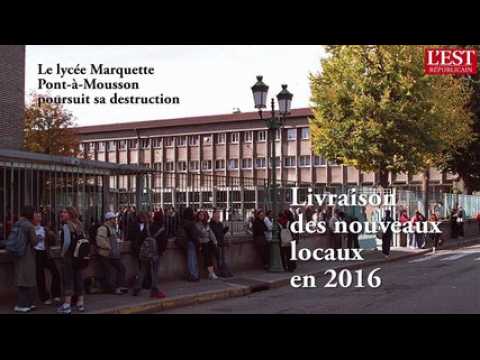 Le lycée Marquette poursuit sa destruction
