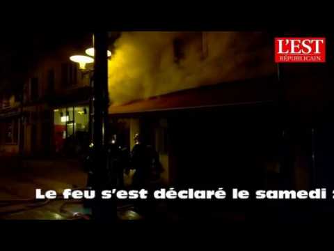 Incendie dans une sandwicherie de la rue Chaussée à Verdun