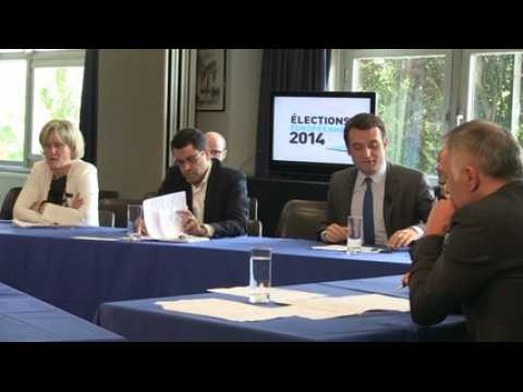 Elections  européennes le grand débat : circonscription Est