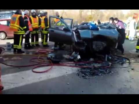 Accident près de Nancy : deux blessés graves
