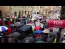 PONTARLIER : 5.000 MANIFESTANTS POUR LE MAINTIEN DE L’ASSURANCE FRONTALIÈRE
