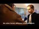 Me Julien Vernet, avocat d'Arnaud Gijbels