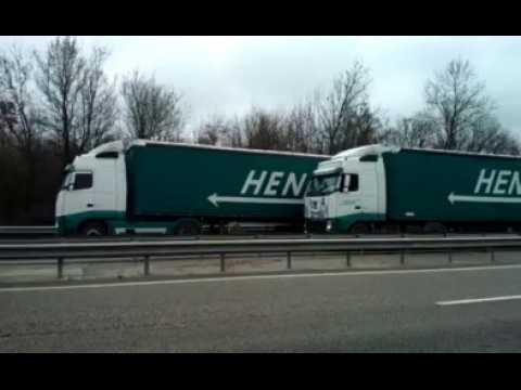 Manifestation des routiers en Meurthe-et-Moselle