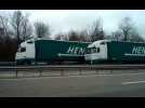 Manifestation des routiers en Meurthe-et-Moselle