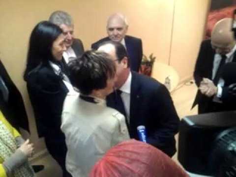 Hollande en visite dans le Doubs...