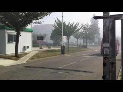 incendie chez Scori Est meuse