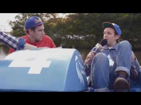 Aux eurocks en pédalo avec SKATERS