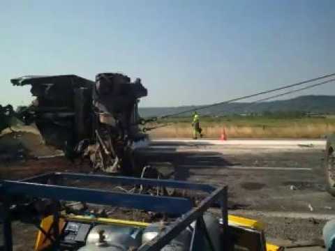Accident mortel de camions près de Toul