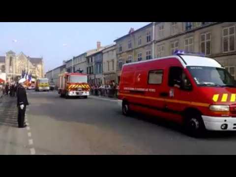Bar-le-Duc défilé des pompiers 14 juillet 2013