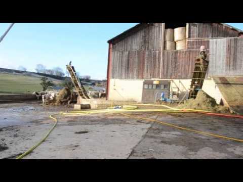 Haut-Doubs : incendie d'une ferme à Aubonne (1/2)