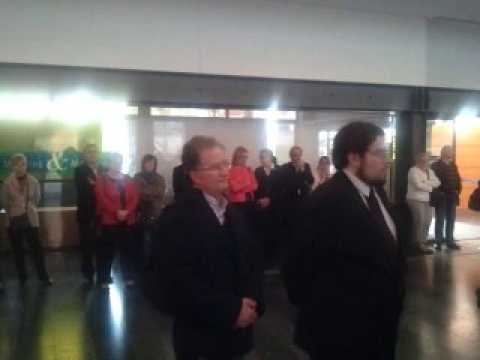 Hommage à Michel Dinet, président du Conseil général 54