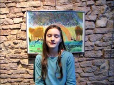 Oriane, future électrice