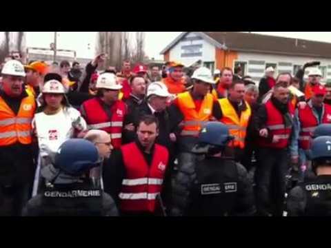 florange, salariés délogés (2)