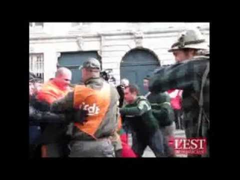 Manif agents ONF Nancy