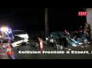 Collision frontale &agrave; Essert (90) - Label : L'Est Républicain - Category : News