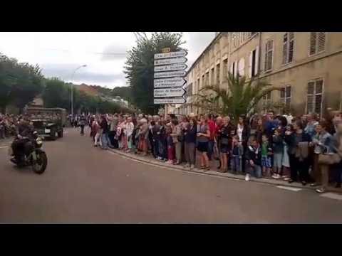 Cérémonie pour le 70 ème anniversaire de la Libération de Bar-le-Duc