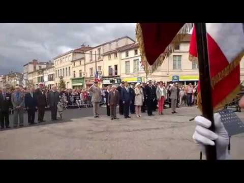 Cérémonie pour le 70 ème anniversaire de la Libération de Bar-le-Duc