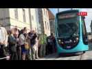 Inauguration du tram de Besançon