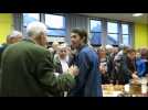 Le cycliste Thibaut Pinot parmi ses supporters &agrave; Melisey (70) - Label : L'Est Républicain - Category : Sport