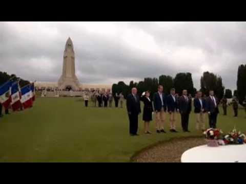 Hommage du Tour de France aux combattants de Verdun