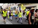 Une centaine de Gilets jaunes défilent dans les ruesde Toul