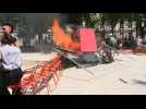Anti-police brutality protest turns violent in Nantes