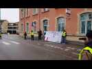 Les gilets jaunes chantent la Marseillaise à Lunéville