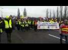La d&eacute;fil&eacute; des gilets jaunes &agrave; Montb&eacute;liard - Label : L'Est Républicain - Category : News