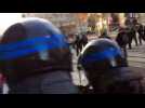 Nancy : les policiers chargent les gilets jaunes, des manifestants interpellés
