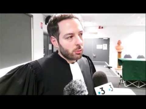 Vesoul Procès de l'assassin de Stéphane Dieterich Réaction de l'avocat de la défense à la fin du 2e jour
