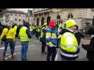 Début de manifestation et premier face à face à Bar-le-Duc